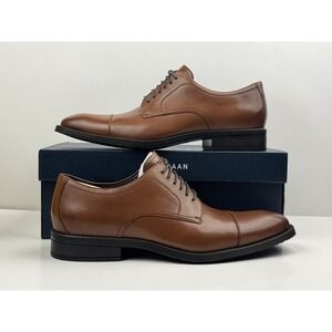Cole Haan Modern Essentials Cap Toe Oxford Men's Size 8.5 British Tan C34138